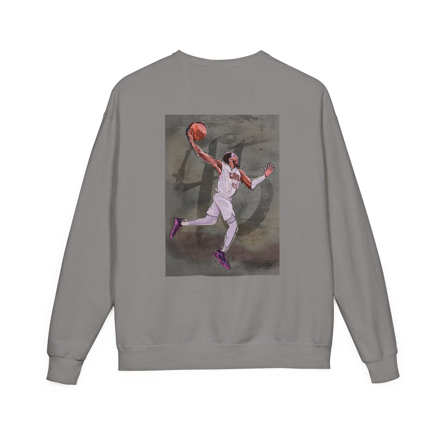 Spida Mitchell Basketball Art Sweatshirt