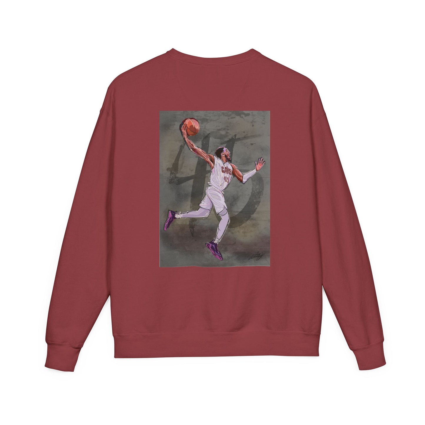 Spida Mitchell Basketball Art Sweatshirt