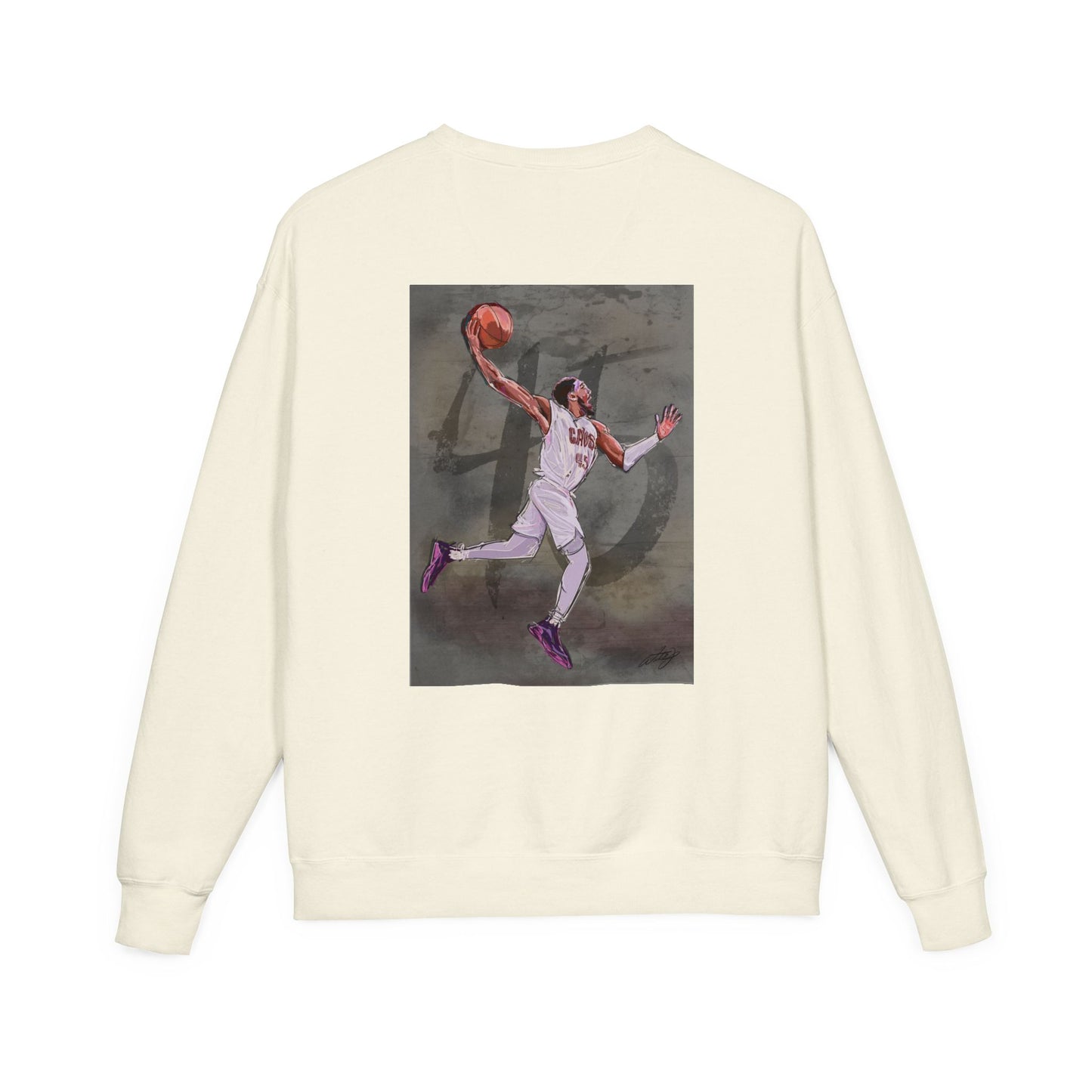 Spida Mitchell Basketball Art Sweatshirt