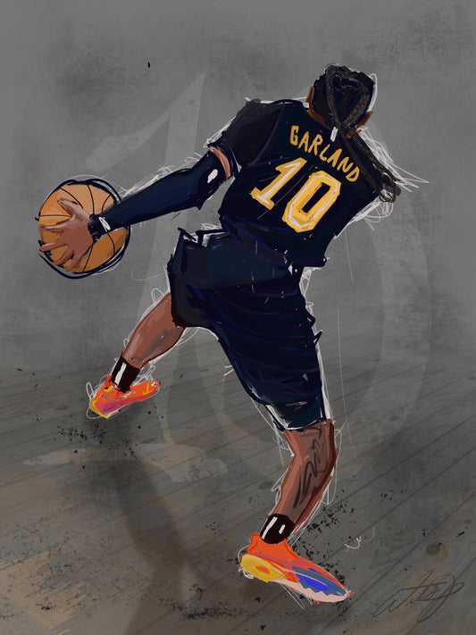 Darius Garland Sick with the Handles